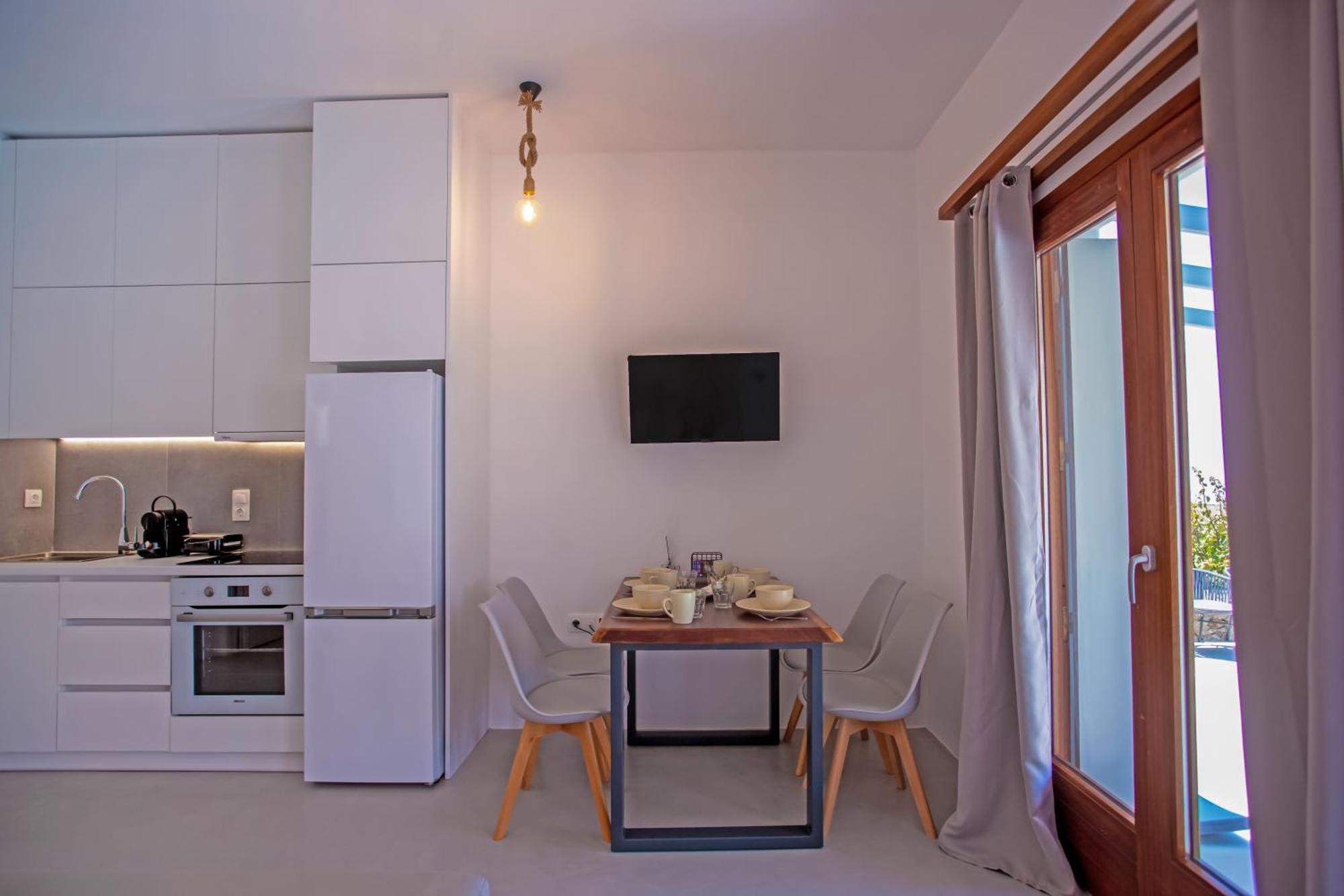 Terra White Seaview Pool Apartments & Suites Mykonos Town Exterior photo