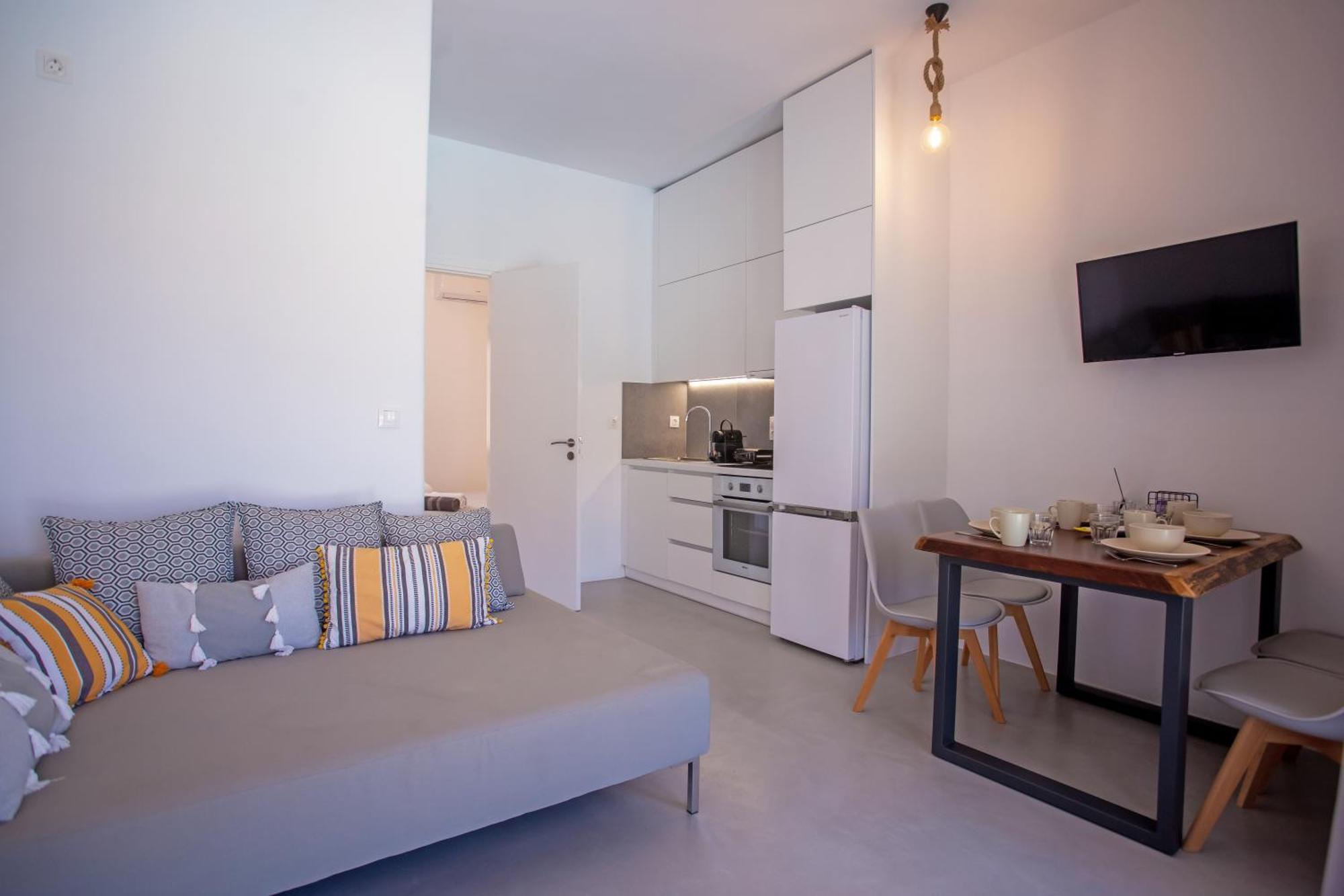 Terra White Seaview Pool Apartments & Suites Mykonos Town Exterior photo